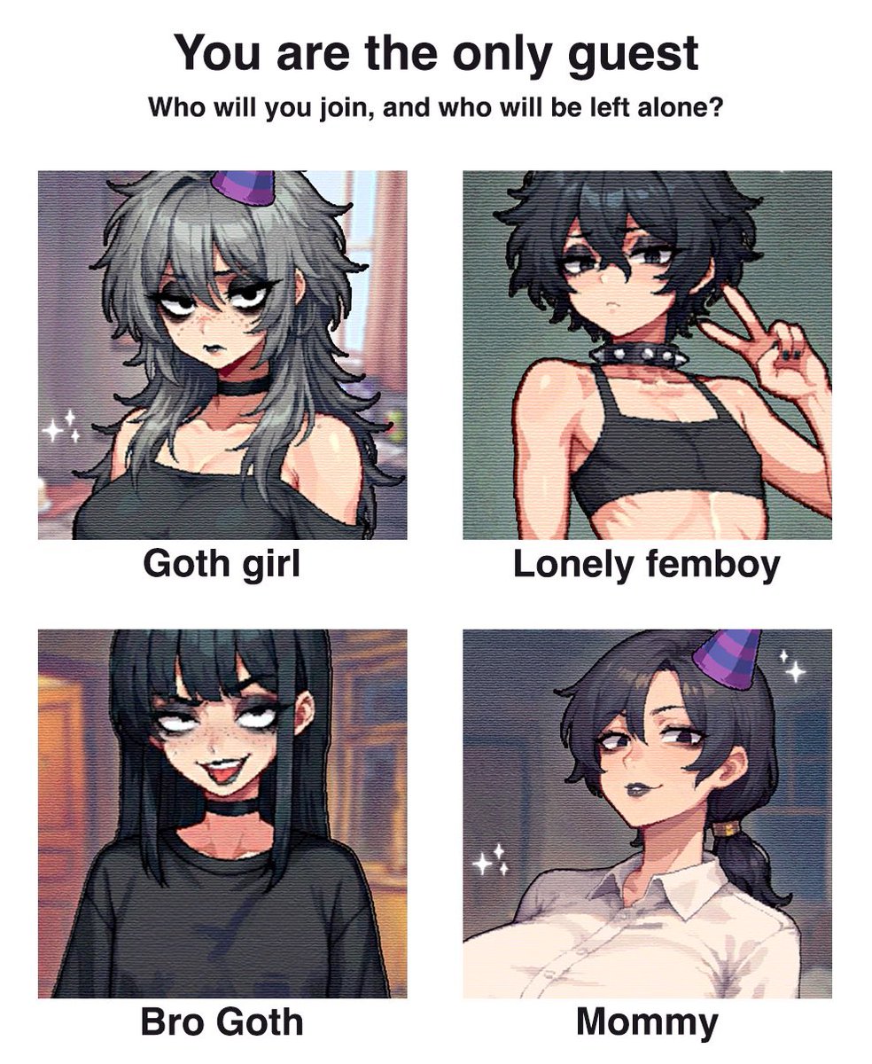 Mora the Goth Girl tweet media