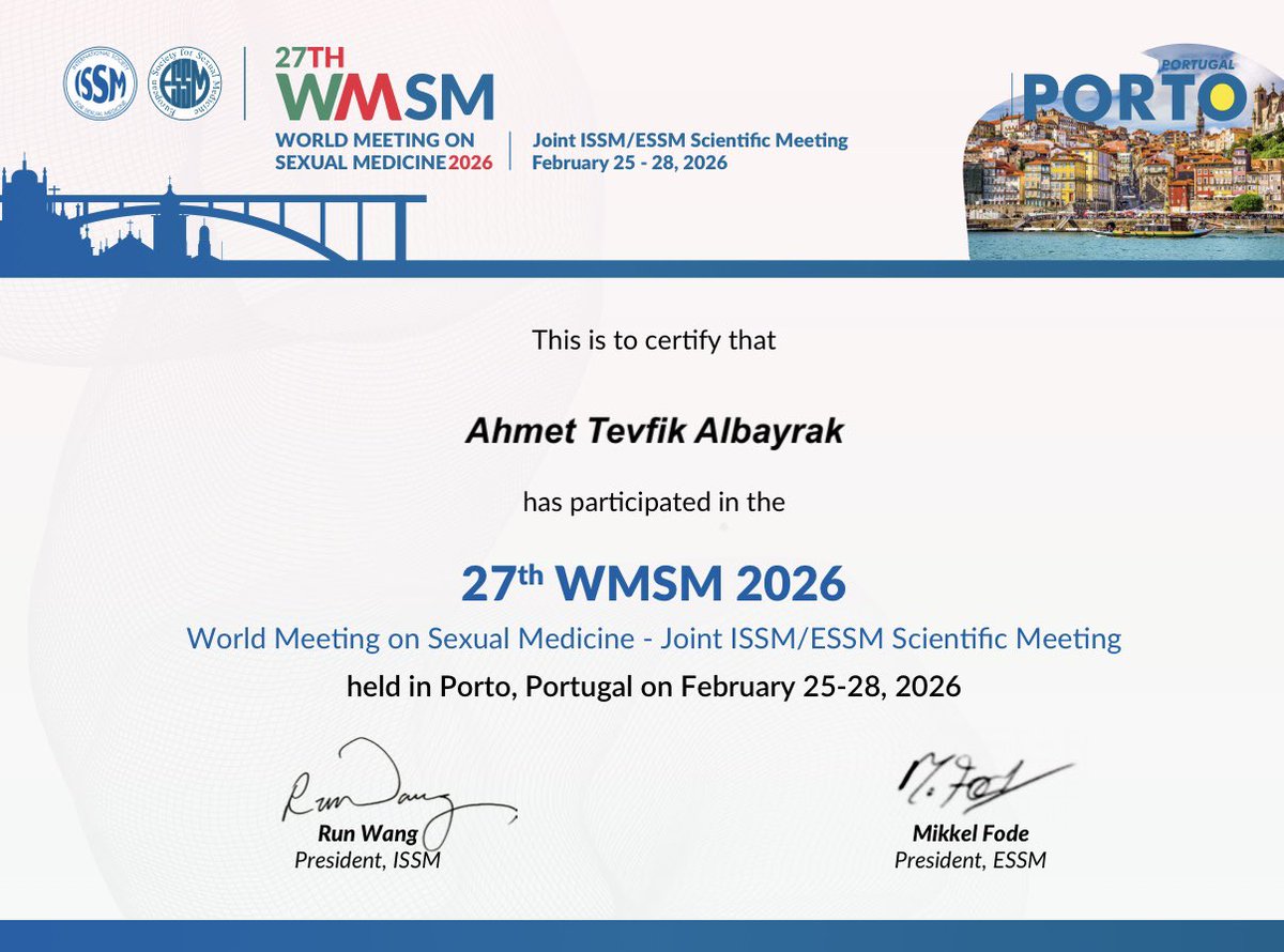 Ahmet Tevfik Albayrak | Urological Surgeon tweet media