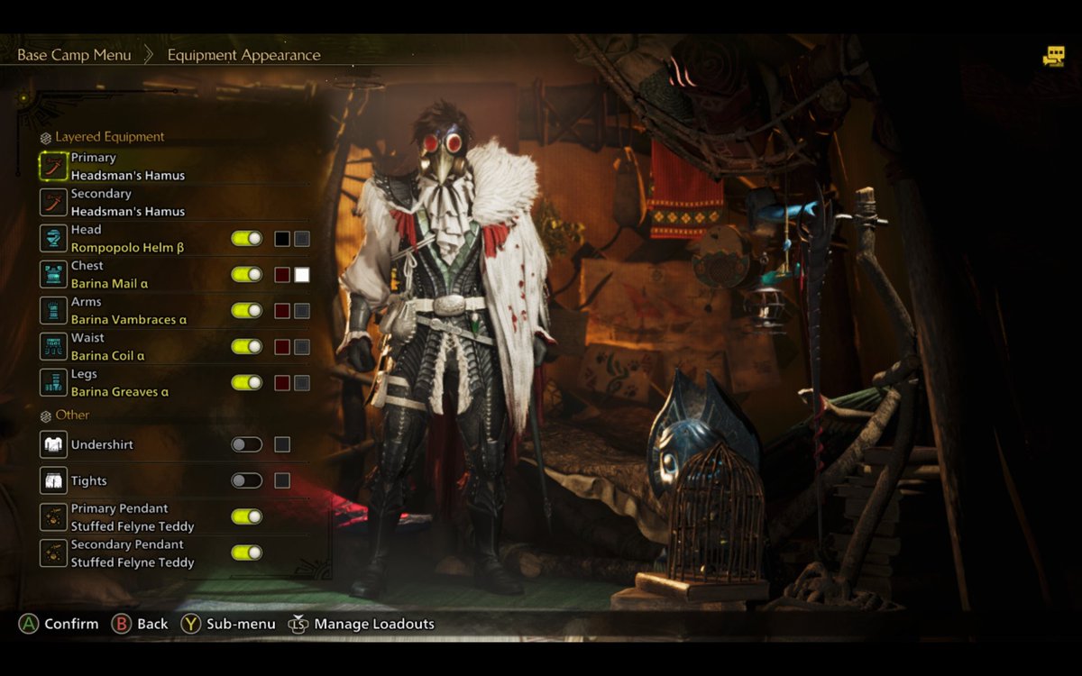 Strider_Hiryu13's tweet photo. #MHWilds 
I'm a sucker for plague doctor masks https://t.co/OJUcC2cm2K