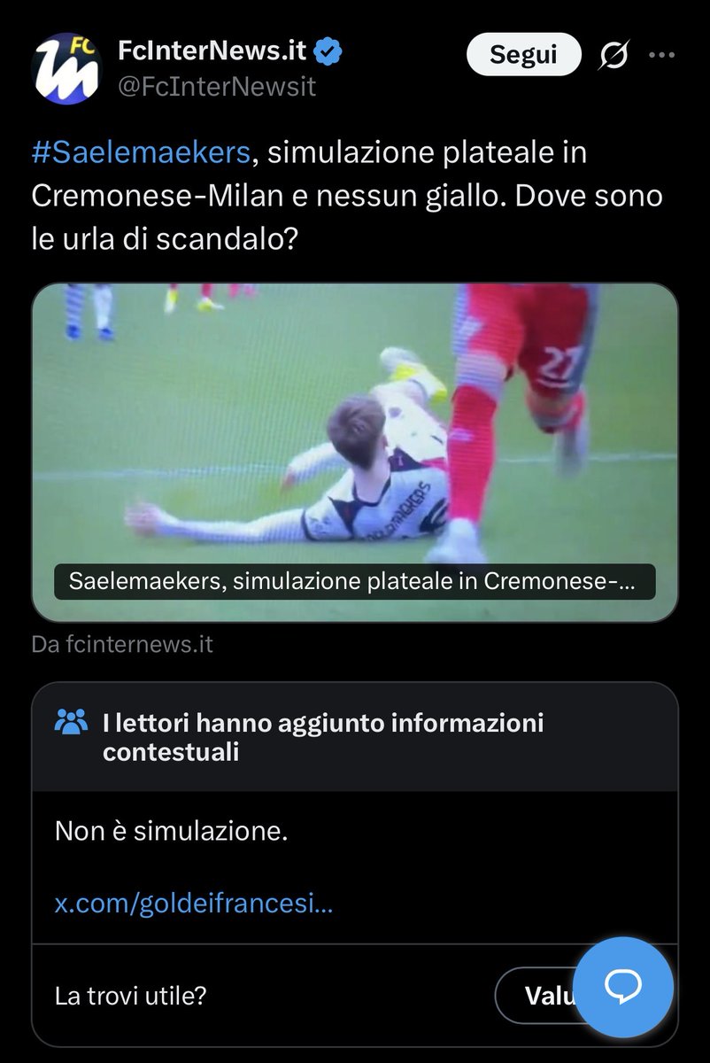 Oggi pure le testate giornalistiche diffondono fake news pur di normalizzare lo schifo fatto sa Bastoni.

Ma l’ordine dei giornalisti esiste?