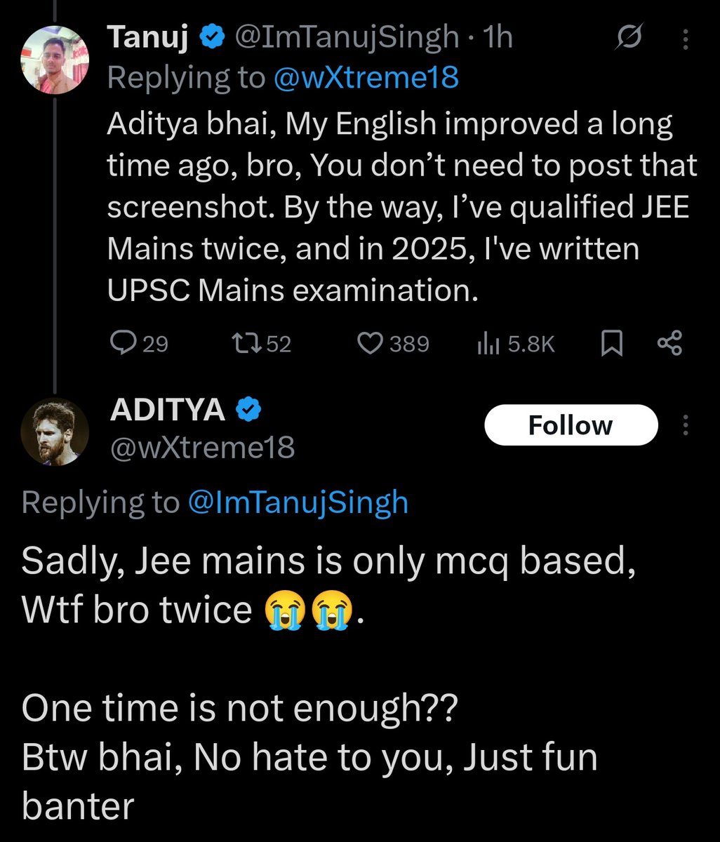 A day without embarrassment is a day wasted for Rohit Sharma fans 😭
These jokers think JEE Mains is a constable level exam 😭