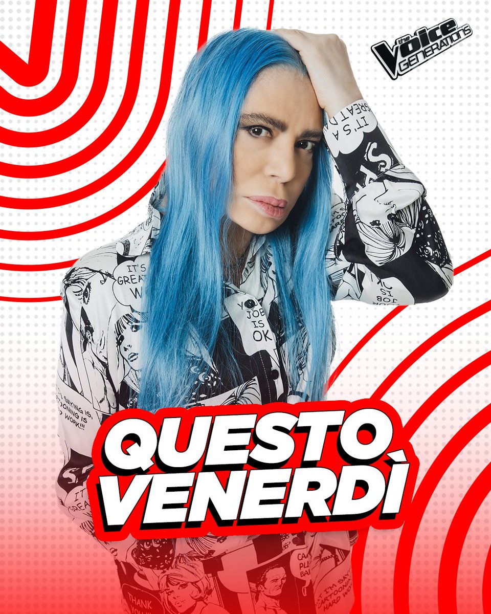 THEVOICE_ITALY's tweet image. V E N E R D Ì torna #TheVoiceGenerations ❤️

Concorrenti di generazioni diverse uniti dalla passione per la musica, si sfideranno fino all'ultima nota ✌️

📺 Alle 21:30 su Rai1 e RaiPlay, TRIC TRAC!