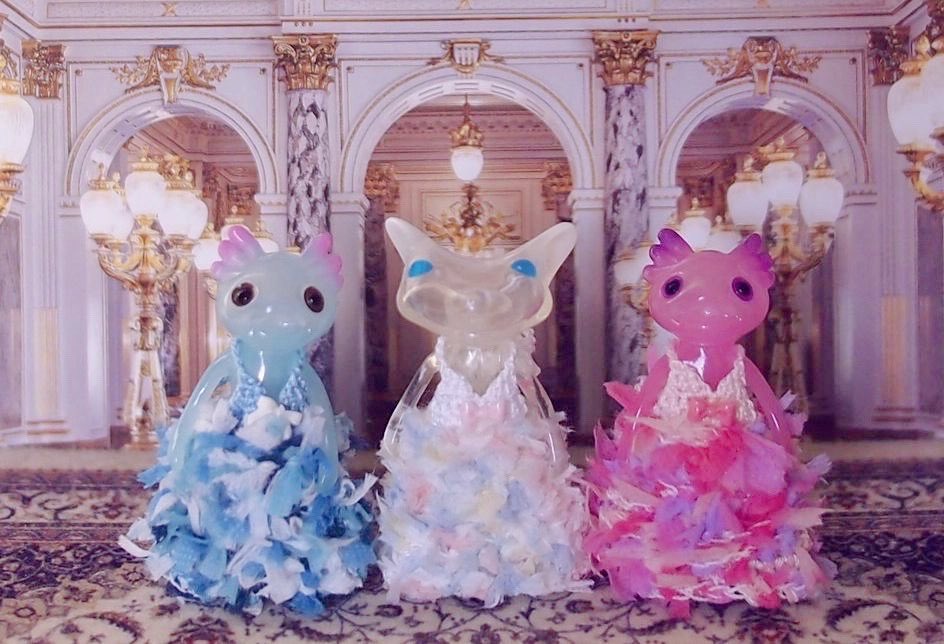 ドールショウ77で、u-chi*様(@uchi_frog)のヒラヒラワンピースの