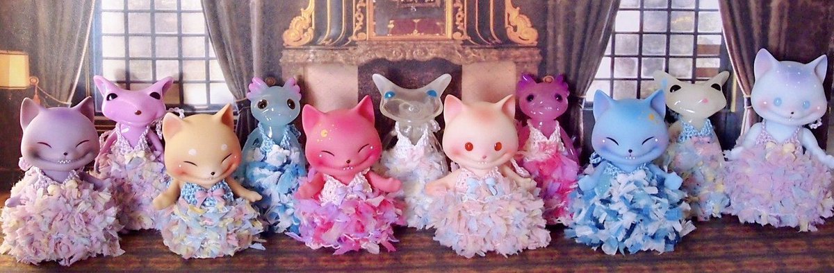 ドールショウ77で、u-chi*様(@uchi_frog)のヒラヒラワンピースの