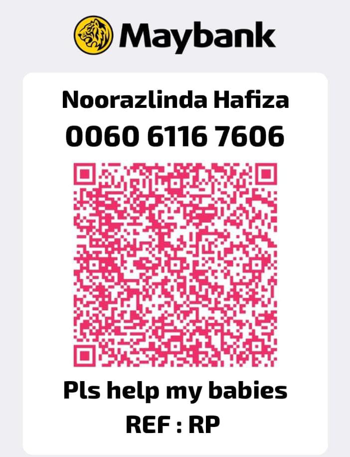 LindaElleHafiza's tweet photo. Salam semua.

Bantu lah anak2 sy pls 😭🙏🙏

I posted for their boarding fees since 20 Feb under Ramadan Plea. Target is RM 3,400 including Lexter. Untuk Lexter dah dpt byr RM 1k.

RM 2.4k is for 4 of them.
The fee actually RM 650 per dog.
Tp sy raise RM 600 per dog.
Sy cover RM 50 per dog.
Madden.
Brownie. 
Benji.
Putih.

I've paid RM 1.2k today for Madden and Putih.
Funds in hand now left RM 16.

Basically the funds needed now is RM 1,184 to pay for Benji and Brownie.
Can they ask for 118 people to donate RM 10 each pls. Can they?

I have so much pending vet bills.
And i can't owe boarding fees.

I won't give up.
Bcs my ultimate aim is to provide them a safe stay not luxury stay.

They are all my rescue dogs.
The one i took off the streets.
They came from suffering, abused, abandoned, injury, pain and hunger.

Regardless of any month.
Regardless of my pain.
They deserve to stay safe.

But i just cant carry this alone.

If u see this post but unable to donate, its fine. 
But pls help to repost/share.

Thank you for standing with us in this blessed month.

Tlg repost 🙏 
@AimanAirin2 @airienaszli @crazycatmakcik @fatyhax @FiskaYenitaFK_ @hannnybunnyyy @hazhmh @ianyumeow @itsybitsymin @ketengahketepi @ManjitSinghG5 @meeayusri @ninashakirax @samantha_cavill @smittenby_V @niinaabiha @yemmeow @tattyhassan @murdockfen