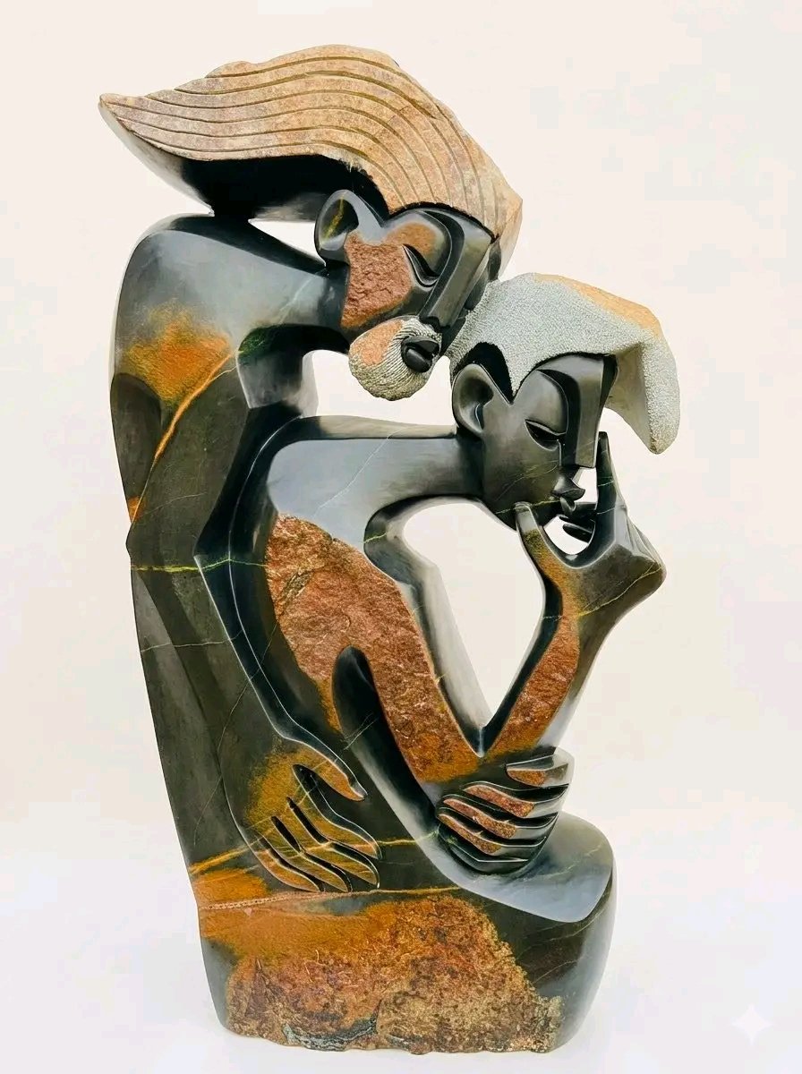 LinseyGallery's tweet photo. Where stone breathes and love takes form.

These powerful sculptures by Confidence Zinyeka capture unity, family, and connection in every curve. Strength and tenderness carved into timeless African craftsmanship.

Message Linsey Art Company for more. https://t.co/p1Tl95NMZB