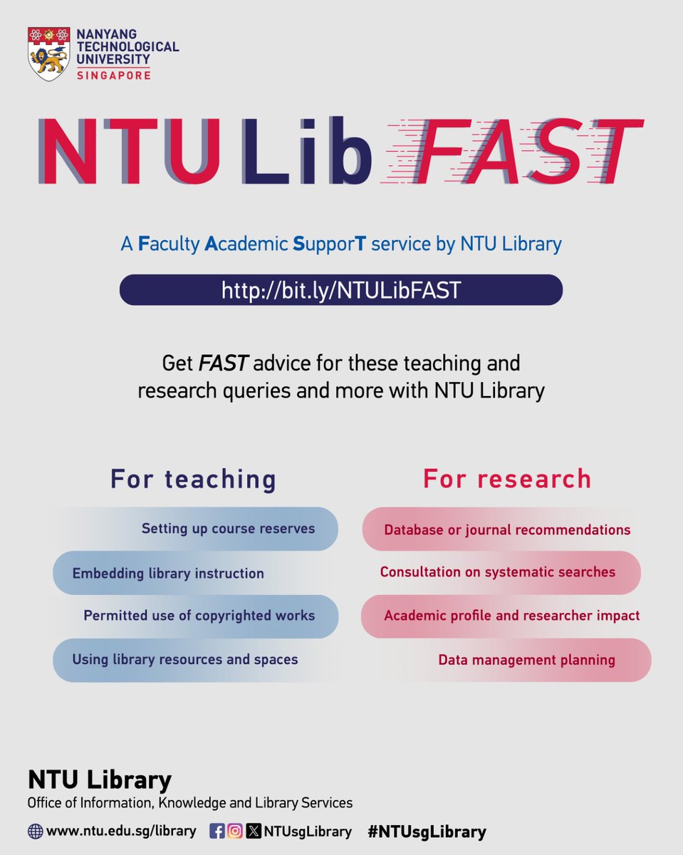 NTU Library tweet media