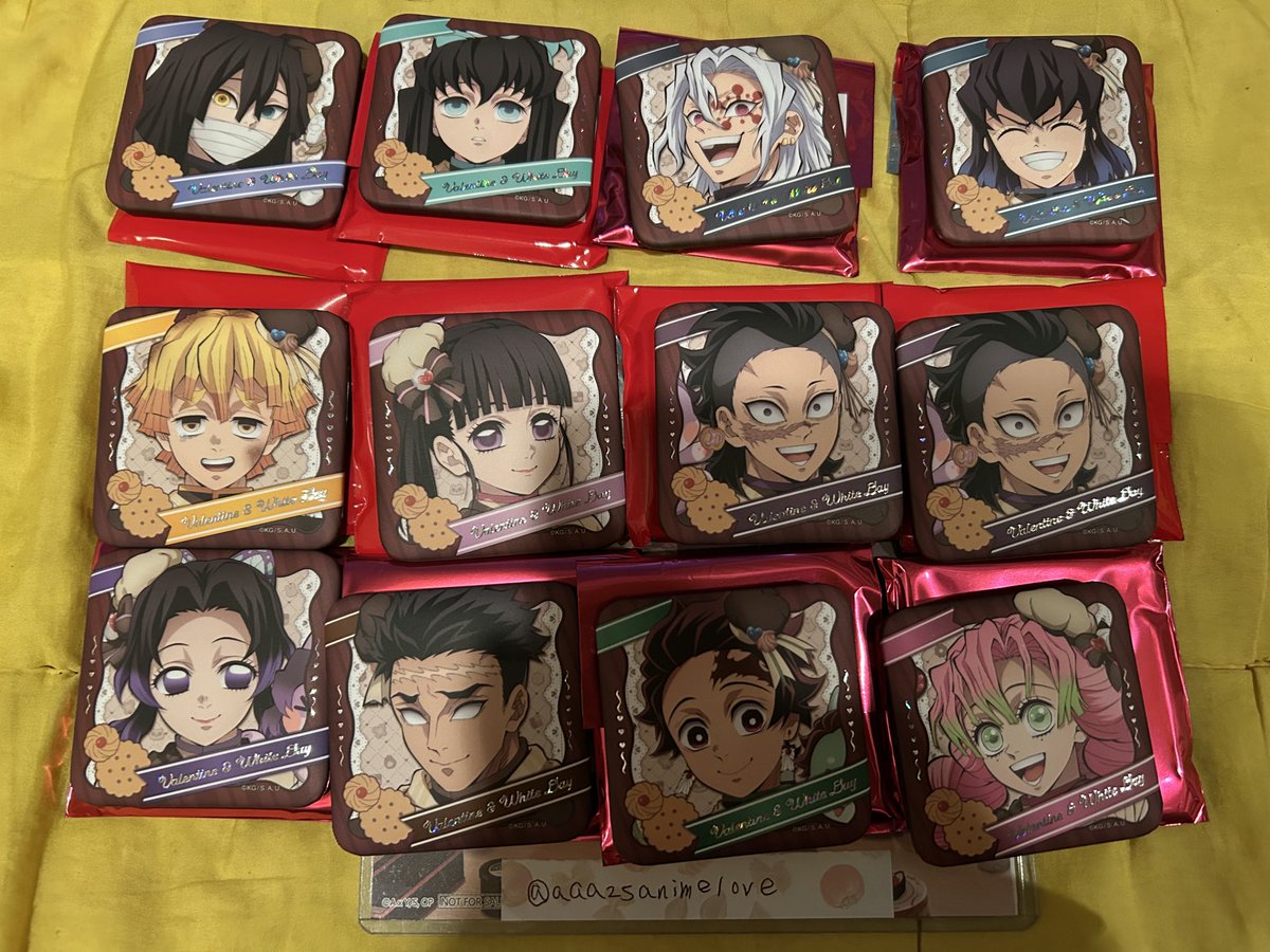 譲渡】鬼滅の刃 ufotable cafe バレンタイン ホワイトデー ギフト缶