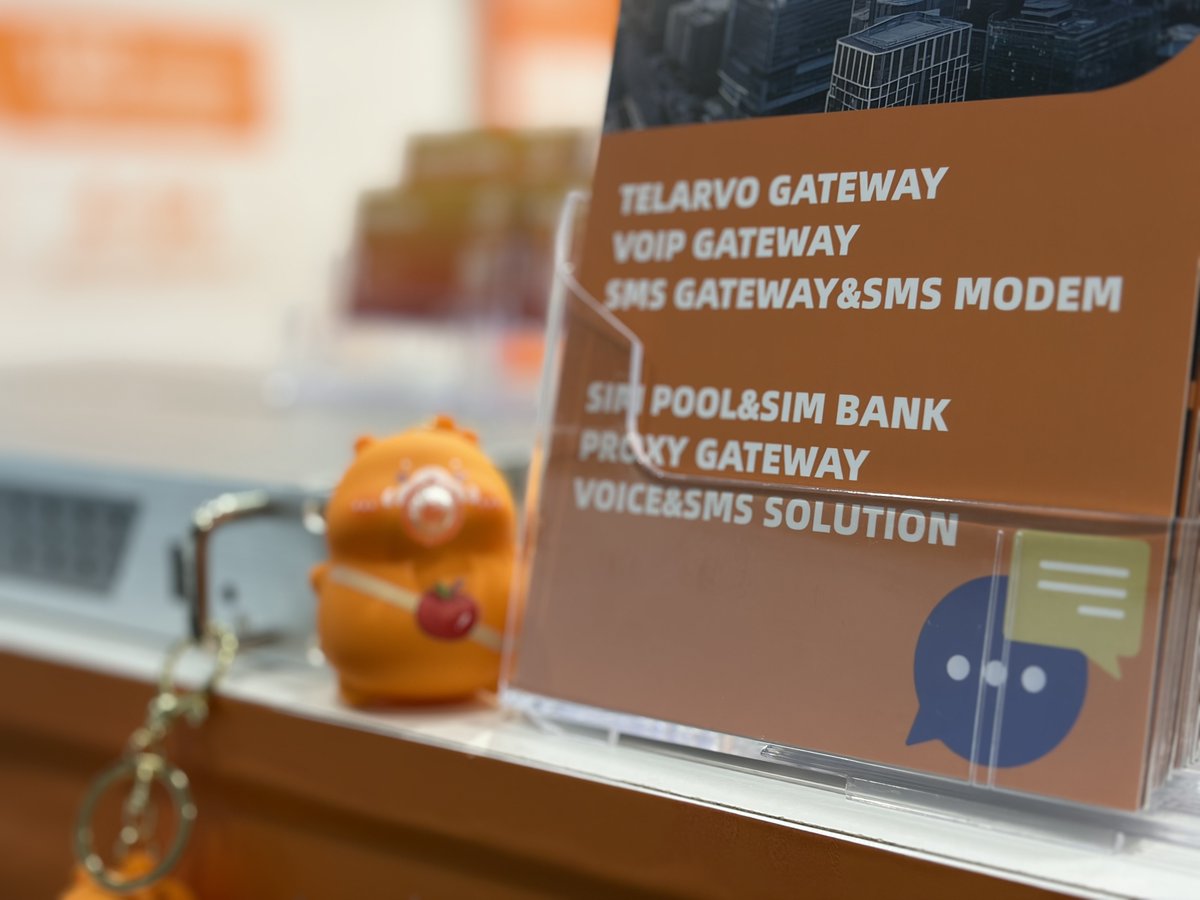 Telarvo's tweet photo. MWC Barcelona 2026 – Booth 6H10

Skyline and Telarvo will be showcasing our latest products at MWC Barcelona 2026:

• SMS gateway infrastructure

• VoIP gateway hardware

• SIM-based global SMS routing procurement network

We are actively engaging with:

✔ Carriers

✔ Aggregators

✔ SMS wholesalers

✔ SIM card resource providers

If you have infrastructure optimization or SIM card monetization plans in place for 2026, please visit our booth 6H10 to discuss your needs.

Ready? See you at MWC!

https://t.co/yhWVHJstfD
https://t.co/aaazw2u3Sl

#MWC2026 #telecominfrastructure #SMS #VoIP #SIM