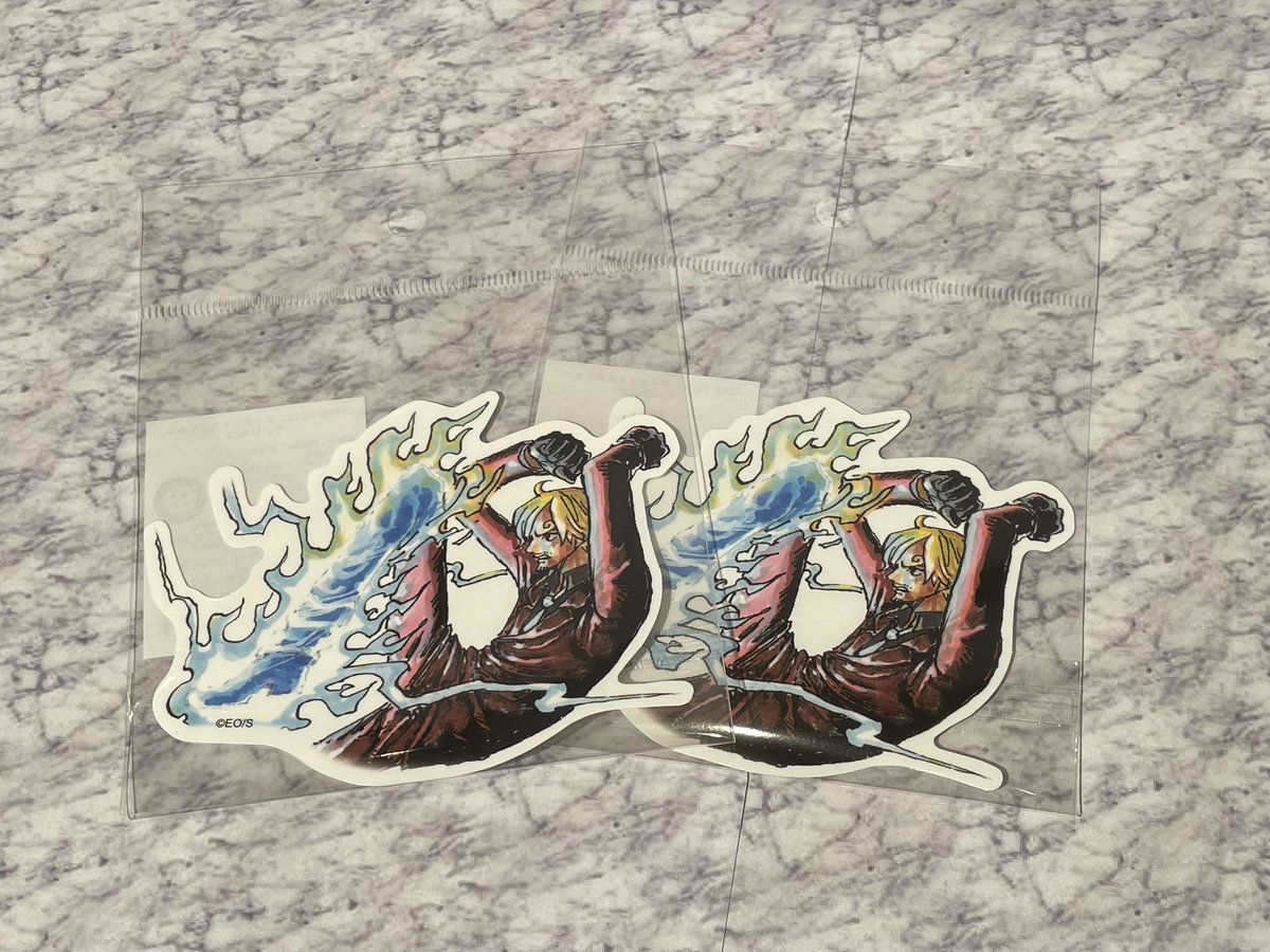 おすすめ】原画商品 ダイカットステッカー サンジ 550円(税込) 好評