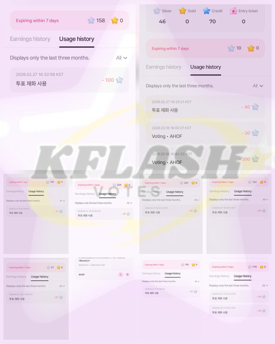 KFlash : Selling KPOP Votes tweet media