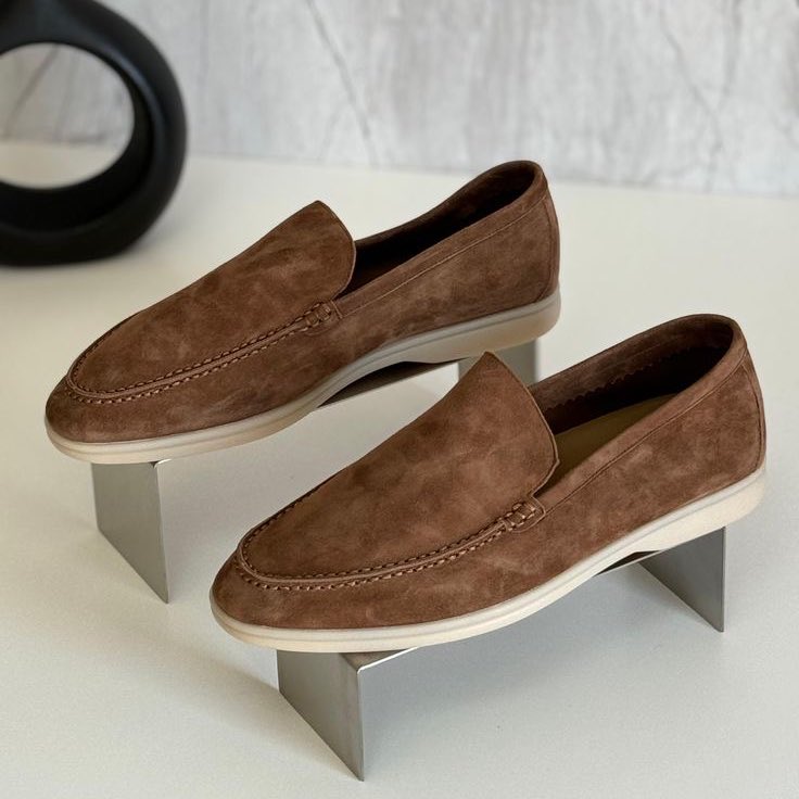 RealJoeMaverick's tweet photo. Refined. Effortless. Timeless.

Our premium suede loafers are now available for ₦60,000 per pair.
Perfect for smart casual, weddings, and elevated traditional looks.

DM to order.
Nationwide &amp; Worldwide delivery 🚚
7–10 working days production after payment.
#MensStyle #Loafers https://t.co/oLBLw2mAnC
