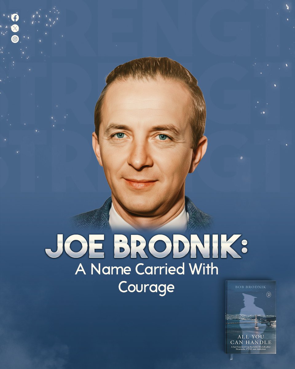 brodnikbob's tweet photo. Joe Brodnik stood for courage, sacrifice, and duty. His legacy lives on through the values he passed down and the strength his family carries today.

Honor his story in All You Can Handle: https://t.co/E8G0cbUtxi

#JoeBrodnik #TrueHero #Police #AllYouCanHandle #TrueStory #Memoir https://t.co/os5sGQYqG5