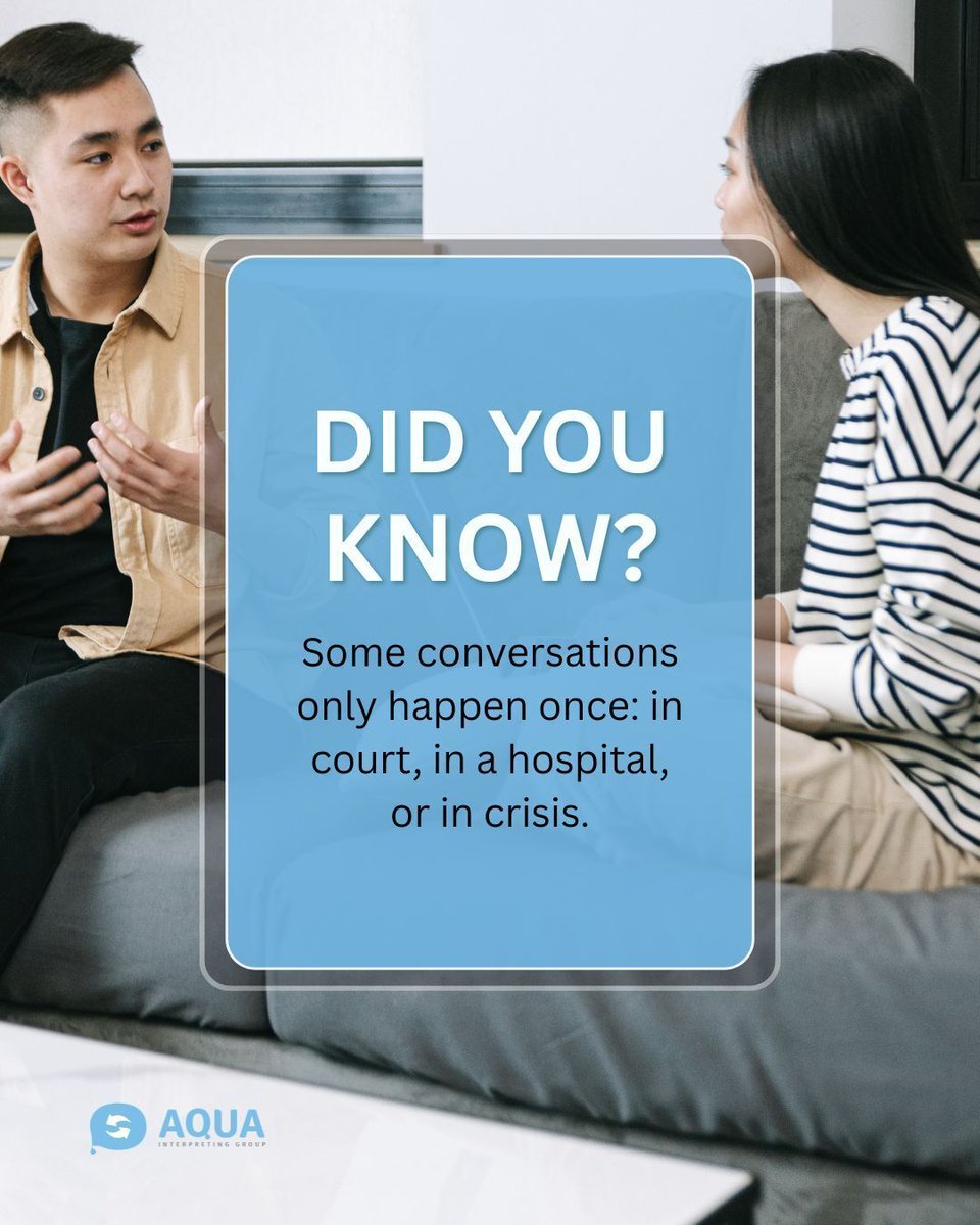 Aqua Interpreting Group tweet media