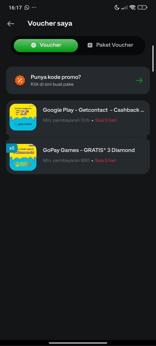 1sse_Store's tweet photo. @lucyy1308 Input voucher gopay KA
GGDIAMONDKUNING usahakan di ketik ya https://t.co/QnKc6jdeP6