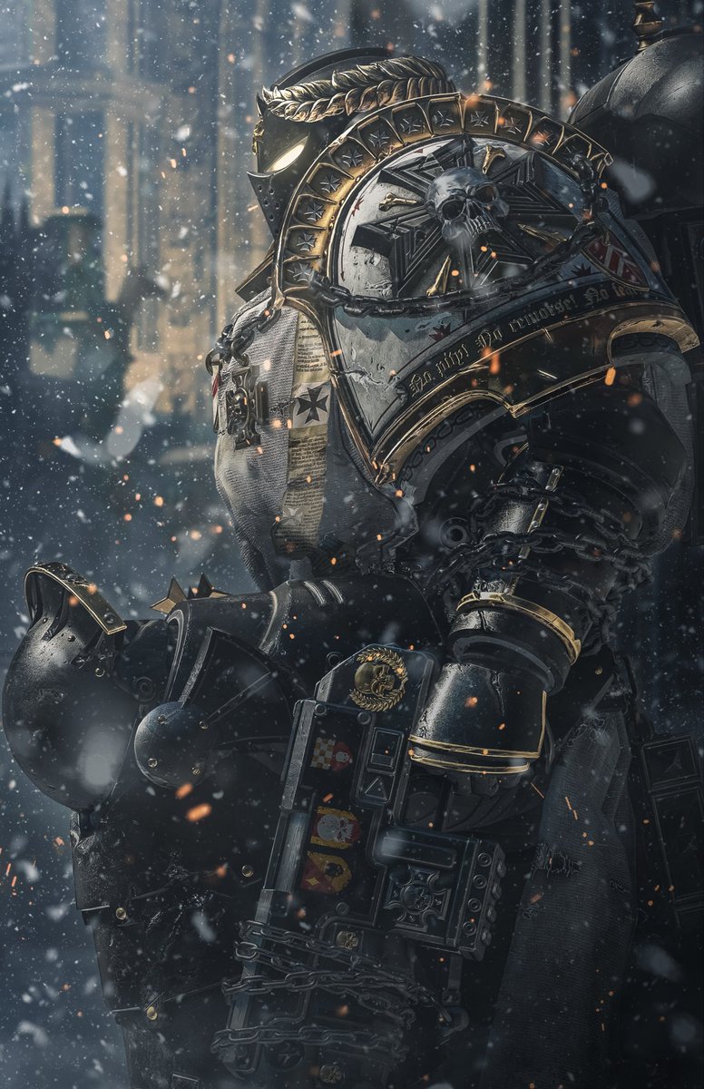 DigitalArtJS's tweet photo. "You will die as your weakling father died. Soulless. Honourless. Weeping. Ashamed"

@Focus_entmt 

#WarhammerCommunity #warhammer40k 
#ThePhotoMode #VirtualPhotography 
#SpaceMarine2 https://t.co/EDm608uyAv