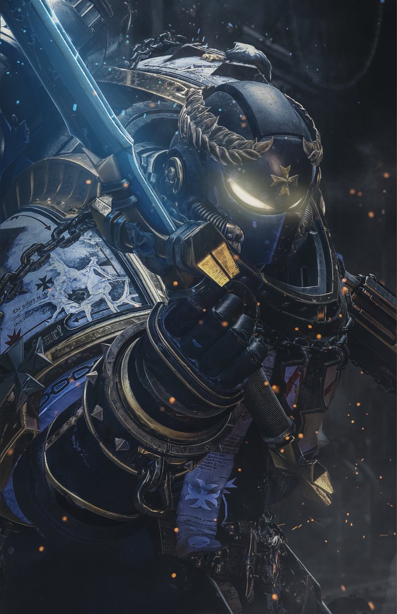 "You will die as your weakling father died. Soulless. Honourless. Weeping. Ashamed"

<a href="/Focus_entmt/">Focus Entertainment</a> 

#WarhammerCommunity #warhammer40k 
#ThePhotoMode #VirtualPhotography 
#SpaceMarine2