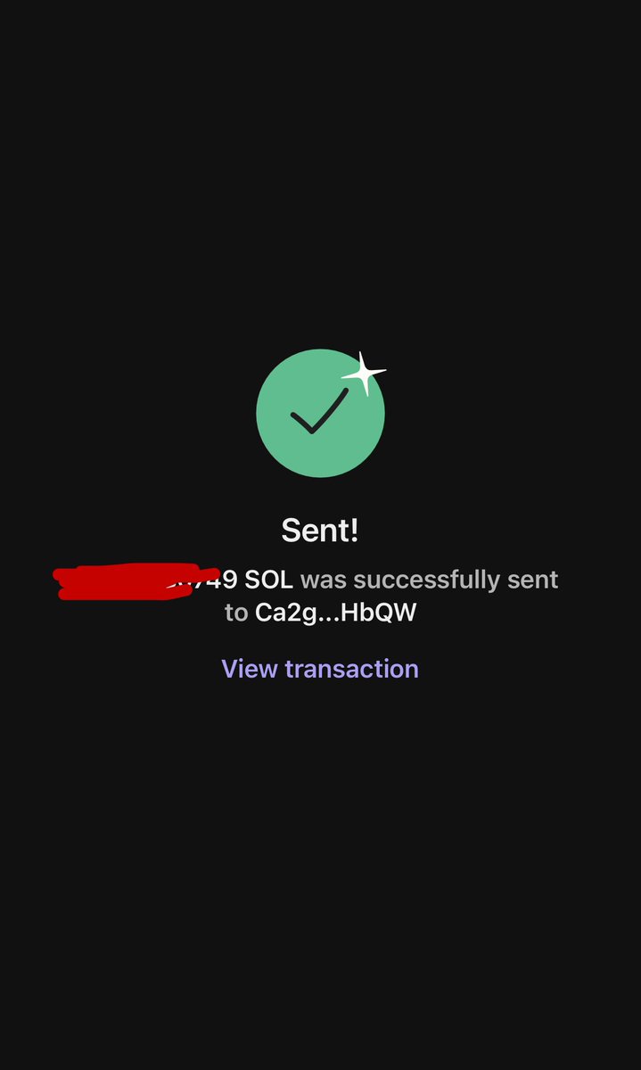 Congrats, Paul. I’ve just sent you some SOL.

Who’s next?