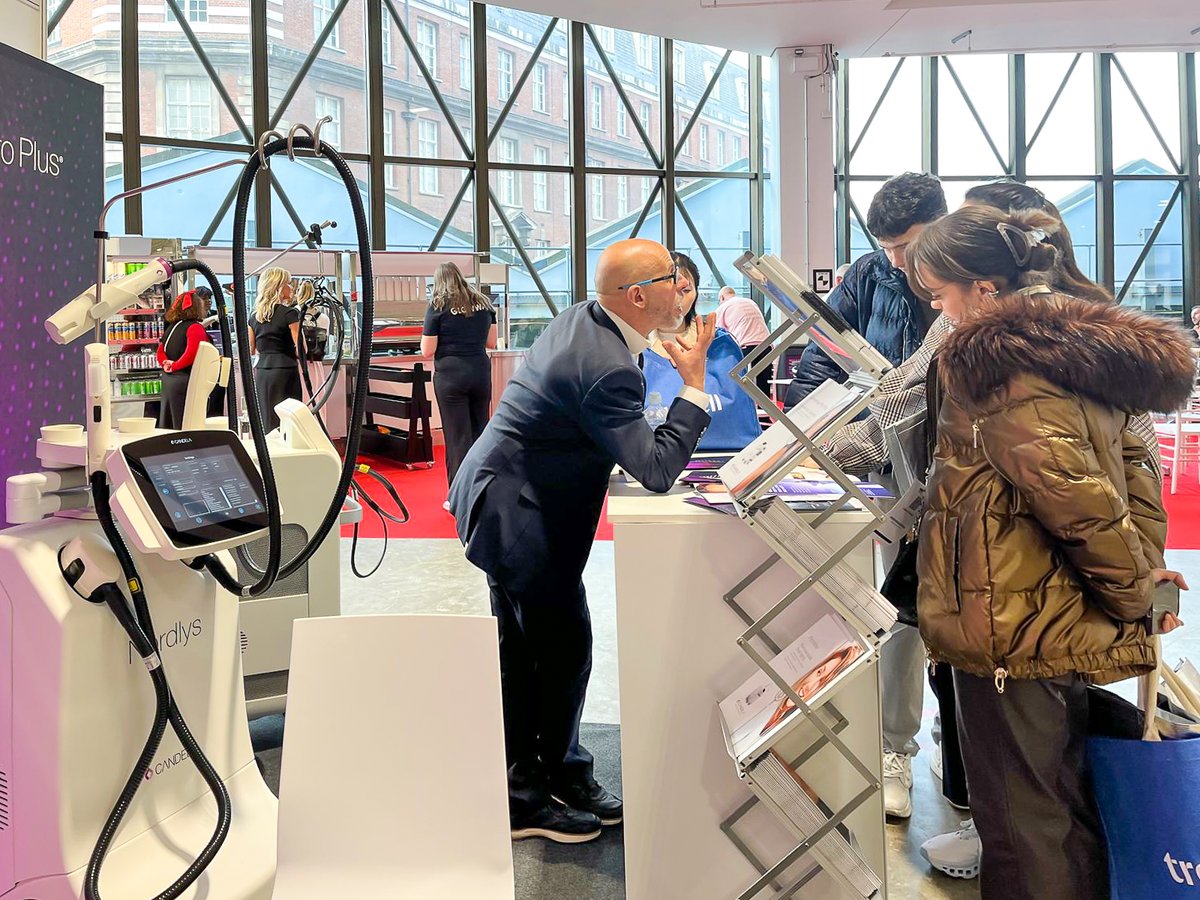 CandelaMedical1's tweet photo. Day one at the Salon Growth Summit at Olympia – done ✔️

Fantastic to welcome so many of you to the Candela stand for hands-on Glacē™ demos and great conversations about elevating your treatment offering.

Looking forward to day two — we’re back at Stand G5, come and see us. https://t.co/XwwHgS90Pi