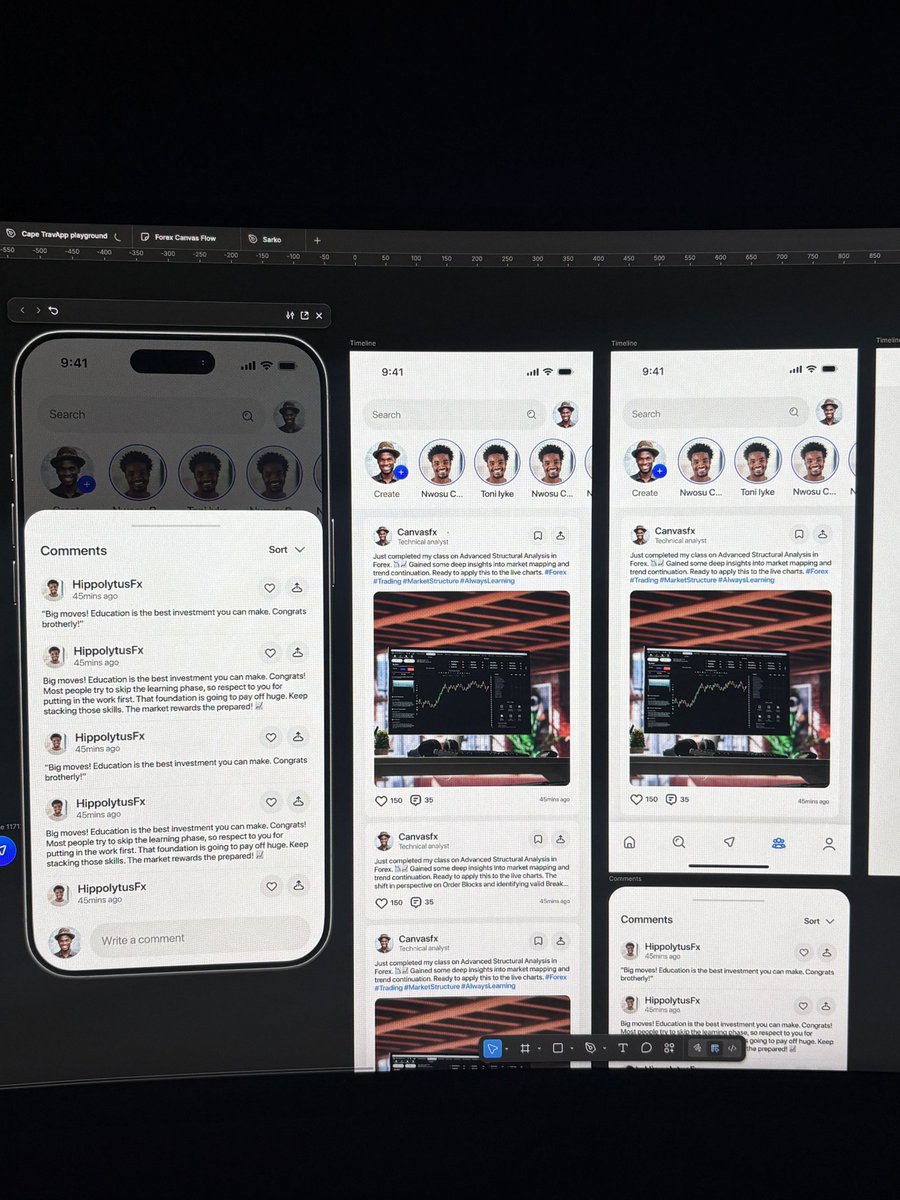 Quick One👇

Most people don’t fail in forex because of strategy.

They fail because there’s no structure to how they learn.

Random YouTube videos.
Telegram signals.
WhatsApp mentorships.

<a href="/CanvasKX/">Thebrandcanvas | Building Forex Canvas</a>  team is currently working on something to change that.

More info coming soon.