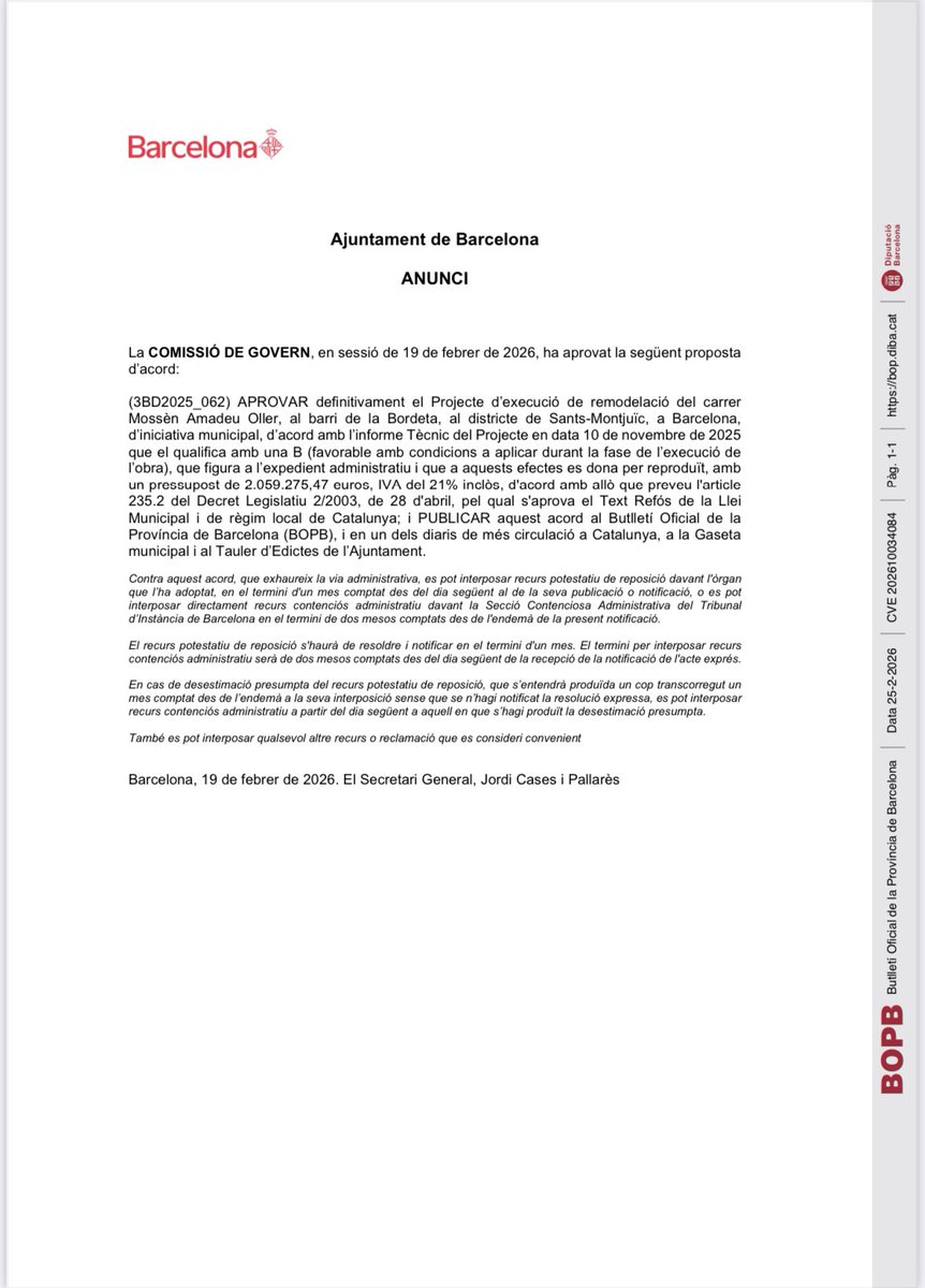 Associació del Veïnat Mossèn Amadeu Oller tweet media