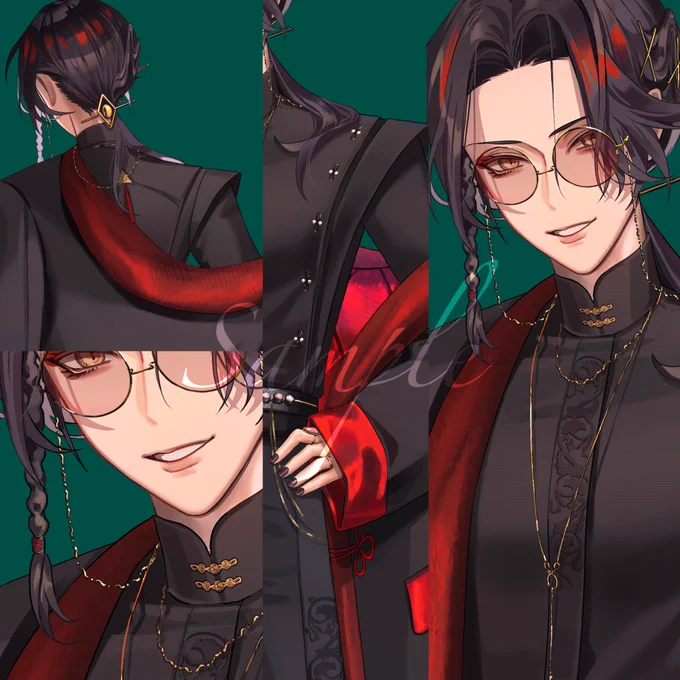 #にじそうさく11 もっていく予定のvoxのアクスタイラストです 両面仕様で18cmくらい...!