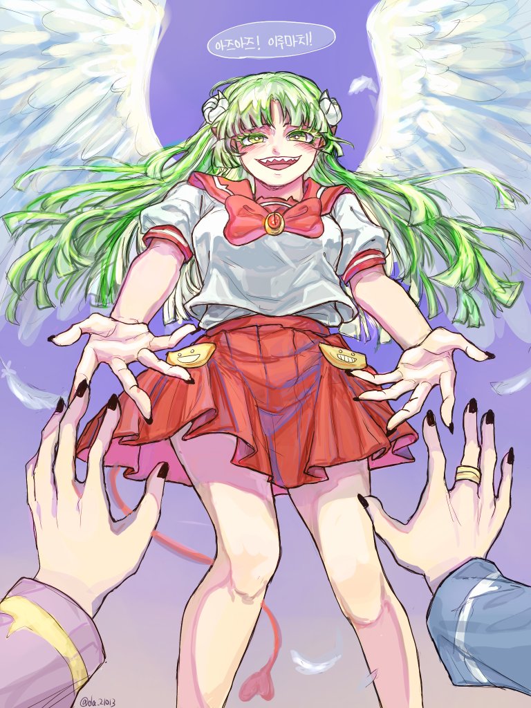 #魔入間
클라라 날개가 천사 날개라는 글이 많이 있길래