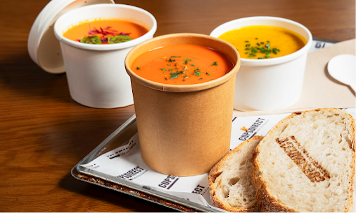 cupsdirect's tweet photo. Serving soups, stews or hot meals to go?
Our heavy-duty kraft soup pots keep food hot, prevent leaks and give your takeaway a clean natural look. Sizes from 8oz–32oz for every portion. See the full range here: https://t.co/n4CHyDVv0x https://t.co/3j63Fhh4hV