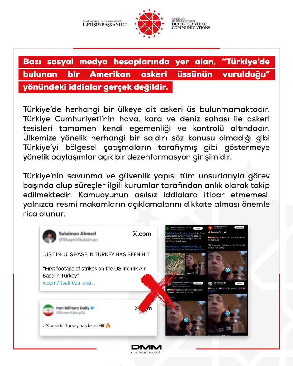 Dezenformasyonla Mücadele Merkezi tweet media