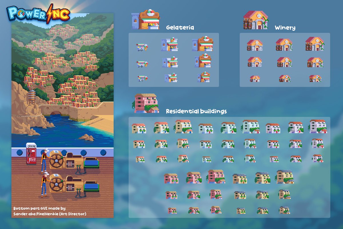 Game Art, UI/UX - comms open tweet media