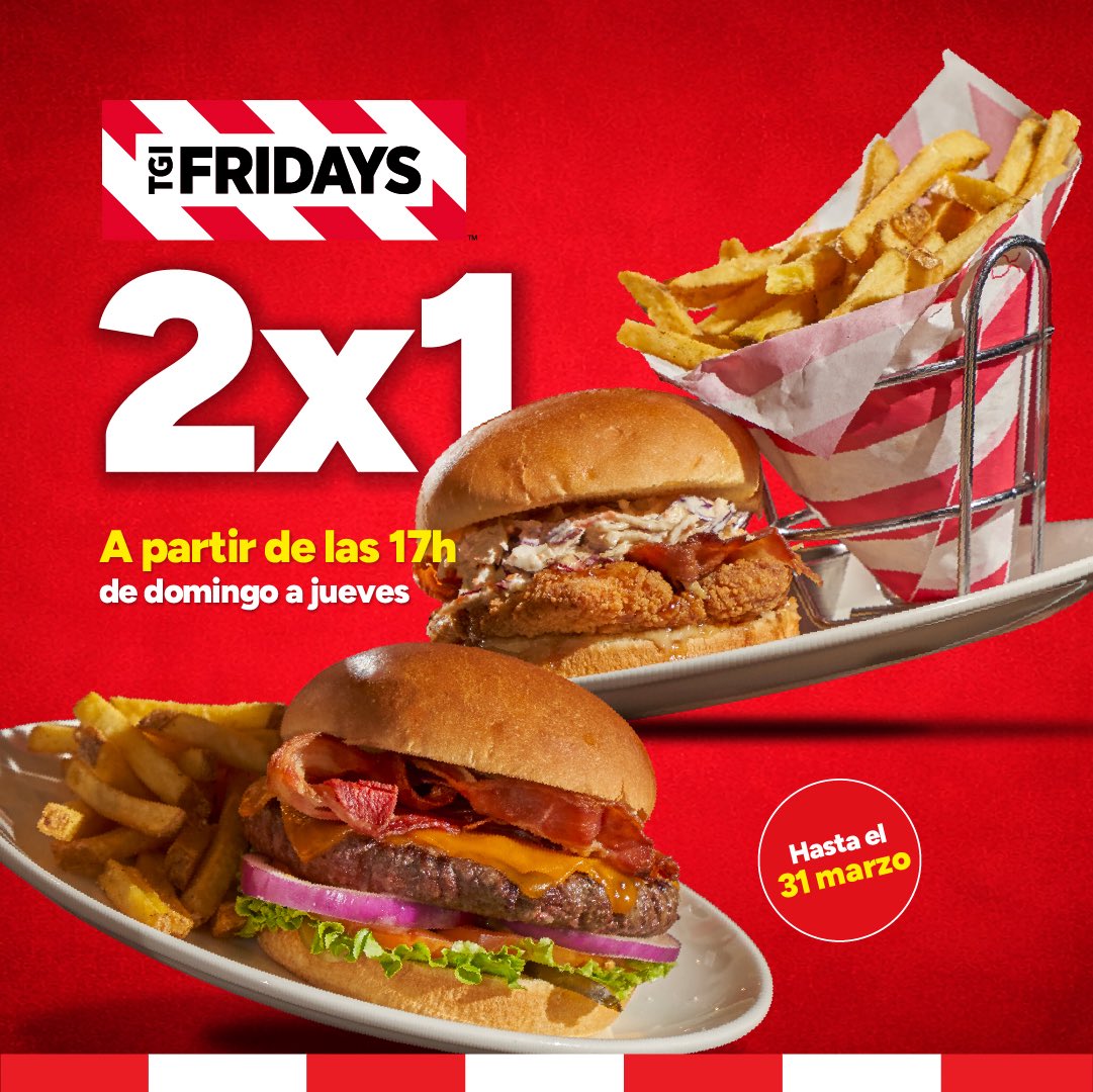 Fridays España tweet media