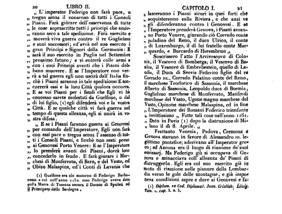 verrutum's tweet photo. Da leggere da pagina 16 fino alle pagina 21(area virgolettata). Si parla di una concessione imperiale da parte del Barbarossa alla città di Pisa. https://t.co/J3R1azFOSW