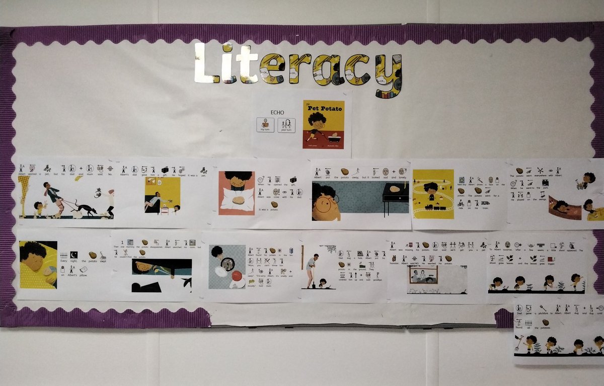 LeighPrimary's tweet photo. This week in the Nest, we are reading 'The Pet Potato' by Josh Lacey and Momoko Abe.

We will be taking part in lots of fun learning!
#Nest #reading #storytime #thepetpotato #echoreading #oracy #voice21 #lifelonglearners https://t.co/iF7g5aS7d4