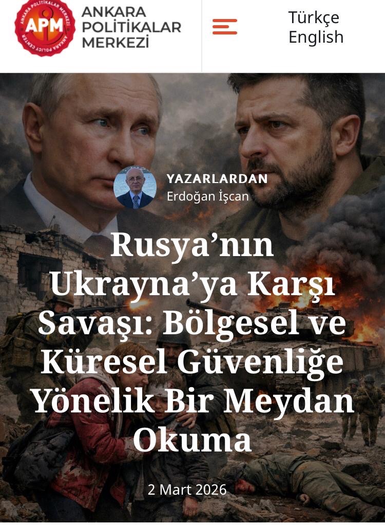 Ankara Politikalar Merkezi tweet media
