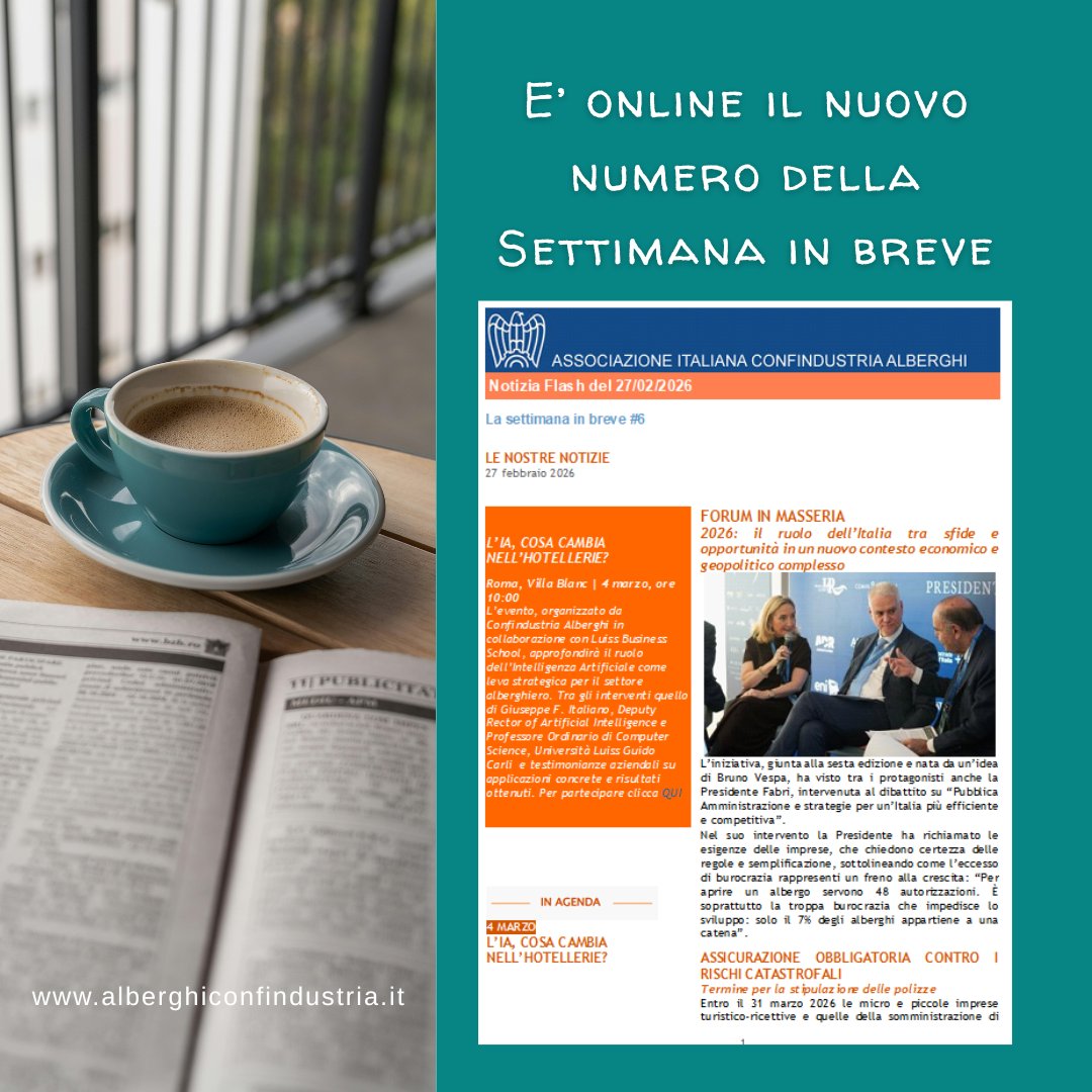 ConfindAlberghi tweet media