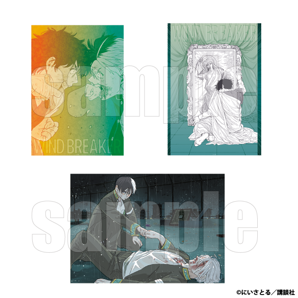 📢 #ウィンブレ展 グッズ情報
■ポスター

作品の世界観をダイナミックに楽しめるポスター✨
お部屋を「ウィンブレ」色に染め上げる、原画展ならではの記念アイテムです。

#ウィンブレ
#WINDBREAKER