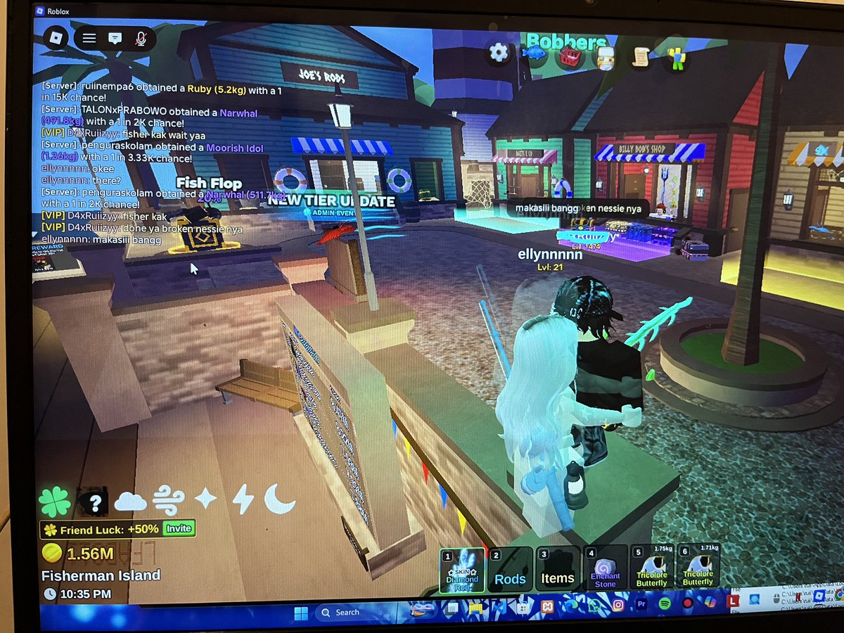 Ruii || FISH IT || @ after dm tweet media