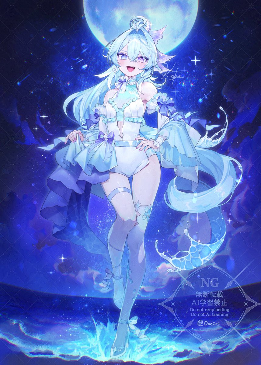 「深月そると様/キービジュアルイラスト」|クリスのイラスト