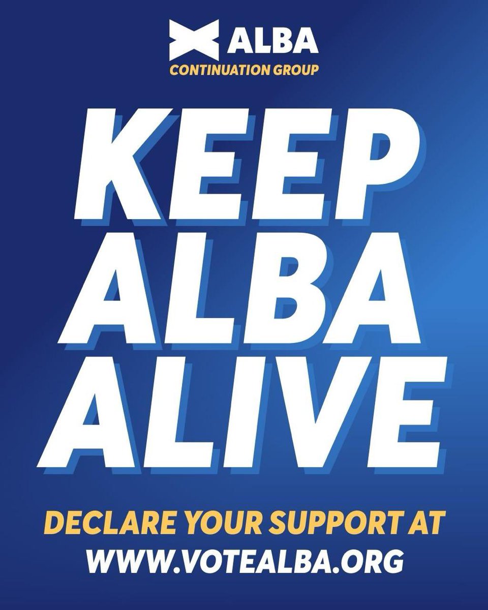 robertreid_'s tweet photo. If you want to see ALBA survive to fight the election, you can pledge a donation via the link below 

👉 https://t.co/dARa9fWpVW https://t.co/47SZbRwTgF