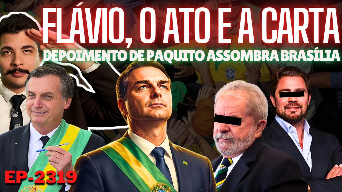 kimpaim's tweet photo. Flávio: o ATO, a CARTA e o CONSÓRCIO Amigo? + Depoimento de Paquito faz Brasília Grudar Mão no Teto
https://t.co/sreu13puqz https://t.co/Febnq8UtkF