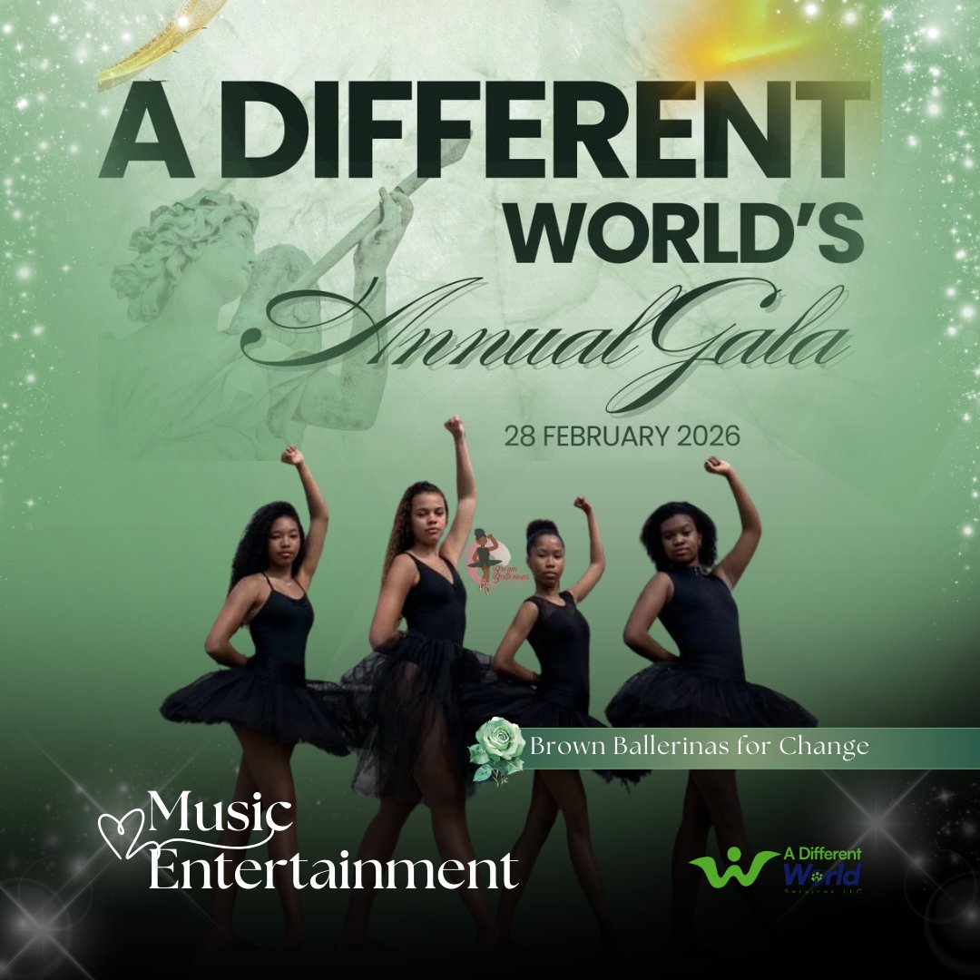 ADWServicesLLC's tweet photo. A huge thank you to Brown Ballerinas for Change for a stunning performance that made A Different World’s 2nd Annual Gala unforgettable. Grateful for a night of celebration and inclusion in our disability services community.
#ADifferentWorldGala
@ADWServicesLLC 
@brownballerinas https://t.co/BrZQS3sf5v