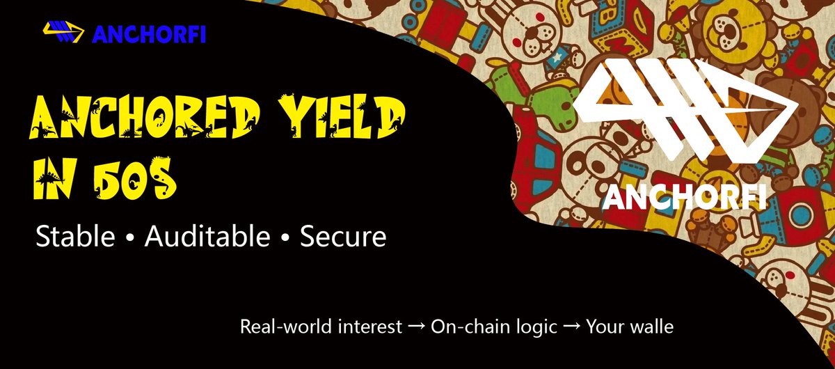 📚 [1-Minute Insight] What is “Anchored Yield”?
It’s a structured product where real-world interest flows are mapped to users via on-chain logic —
Stable, auditable, and risk-aware.

#AnchorFiBasics #RWAExplained