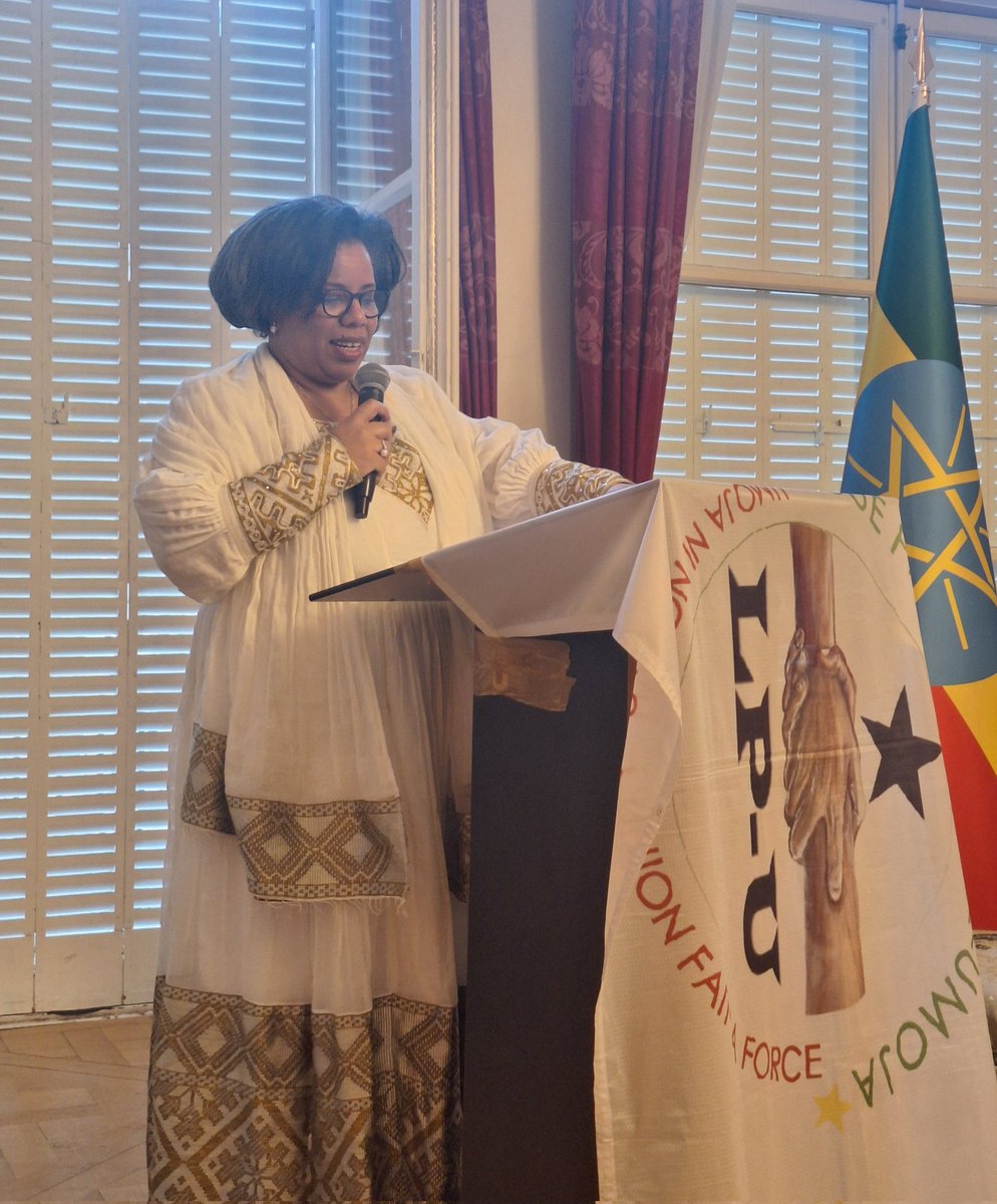 Ethiopian Embassy in Paris tweet media