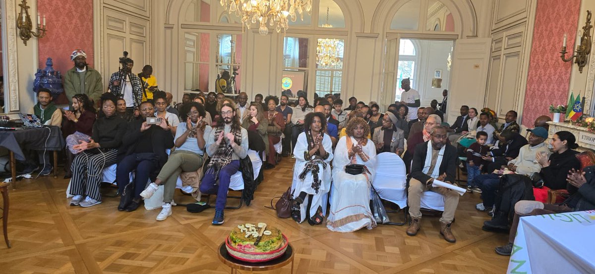 Ethiopian Embassy in Paris tweet media