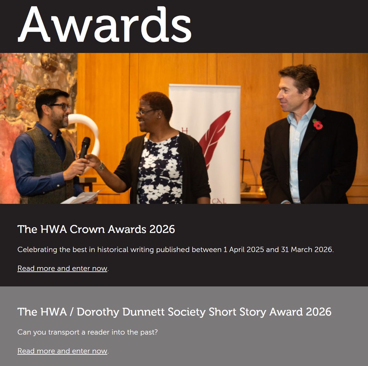 Historia – the HWA tweet media