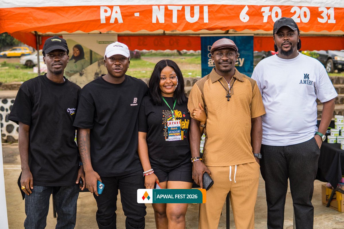 anu_ernest's tweet photo. APWAL Fine Arts Festival 2026 Was Amazing ….

Featuring 
https://t.co/toKTh6Zw0Y
https://t.co/R7WdGHUDO4
https://t.co/DHMY8565vy
https://t.co/xzgZG1jOPF 

#events #marketing #handyman #skincare #business #cameroon https://t.co/qe7Ltf250u