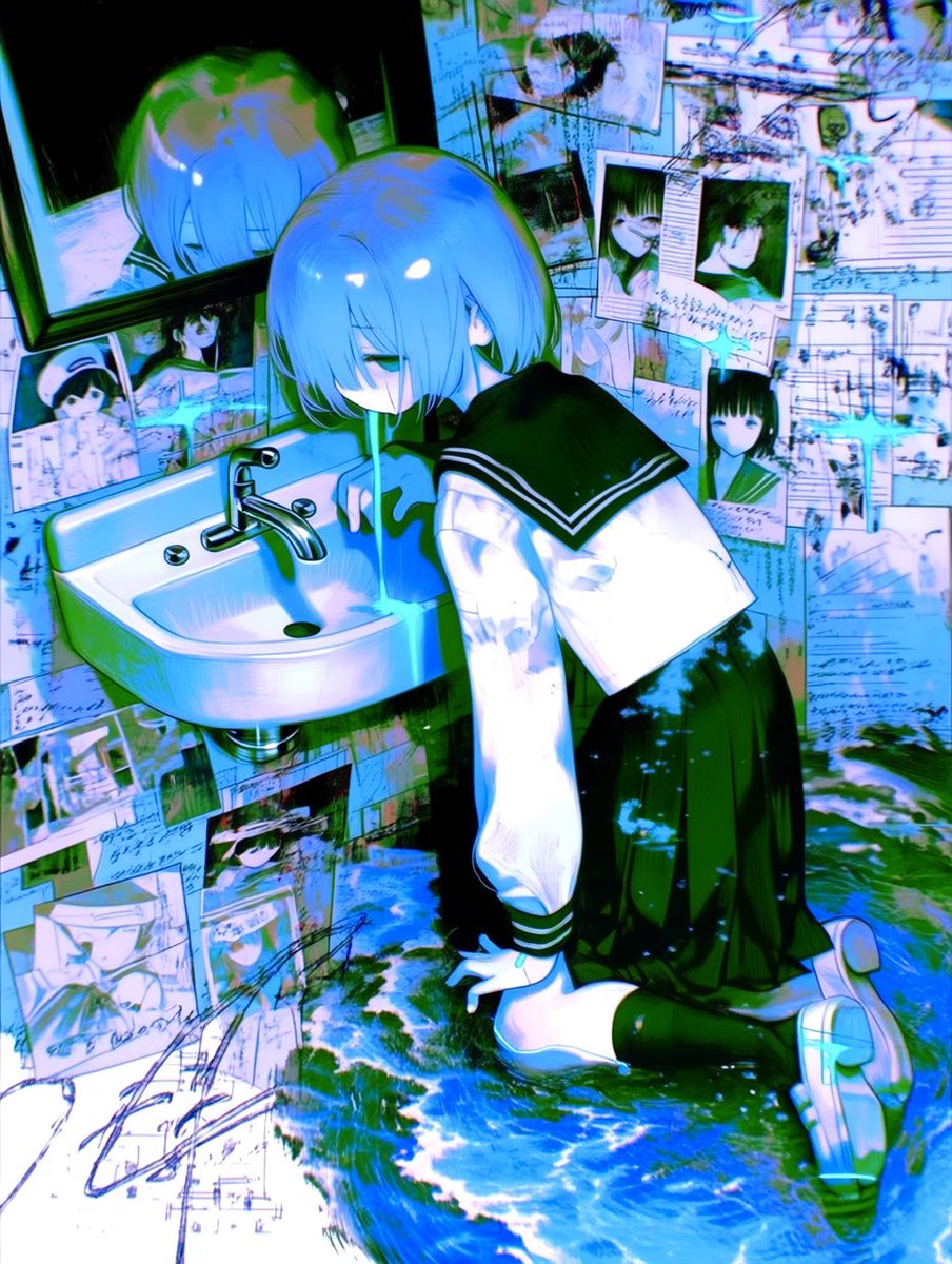 喉から溢れる
苦しみの雫