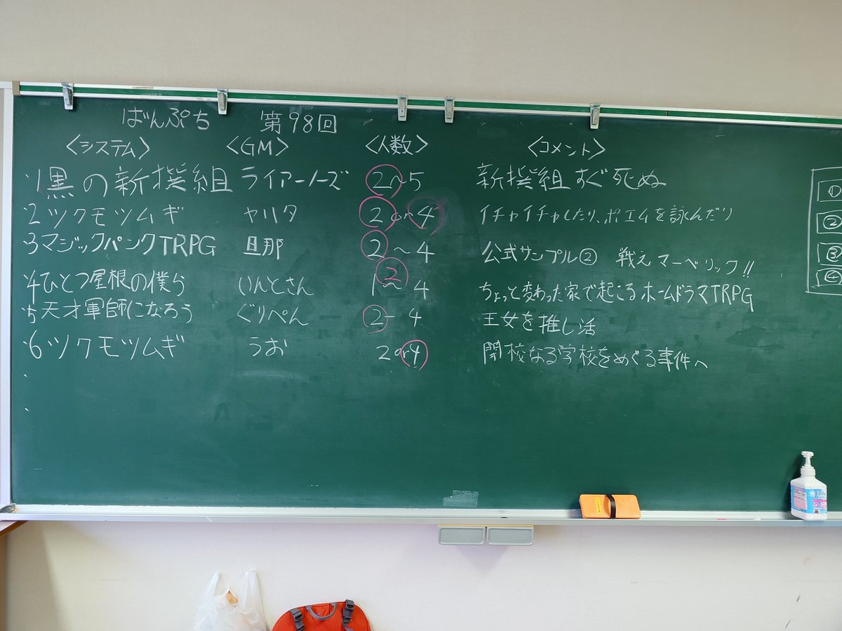 hari_5's tweet photo. 昨日、ばんぷちでツクモツムギGMやってきました！！！！まさかの二卓立卓…！👏
ルルブ読み読みやりました！！ほんと面白かったのでもっとツクモツムギ流行れ〜！ https://t.co/fb4oWTV5uN