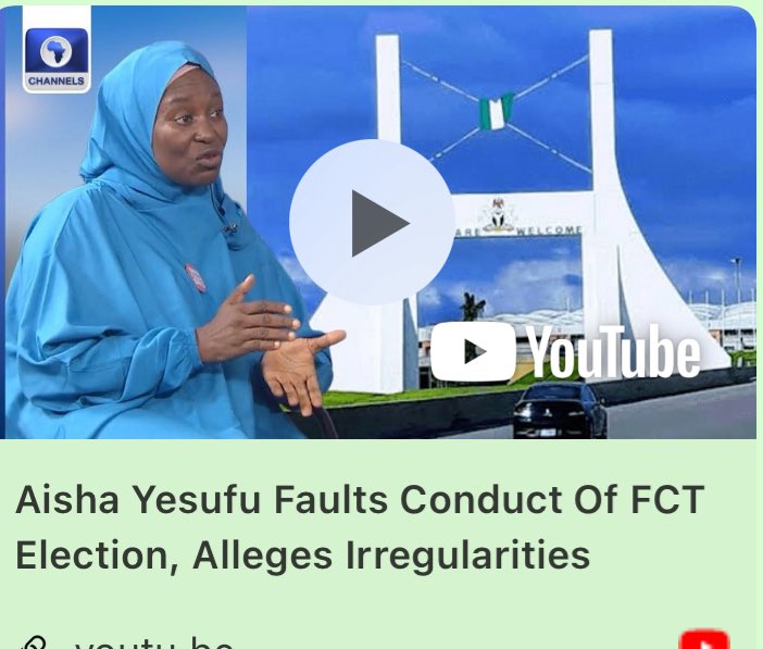 Aisha Yesufu tweet media