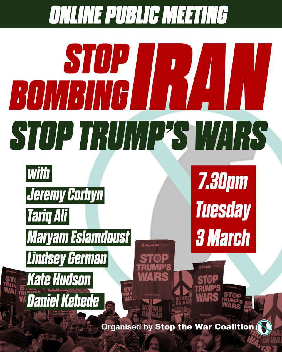 Cardiff Stop the War tweet media